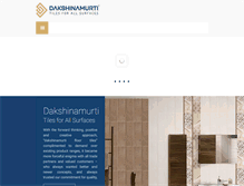 Tablet Screenshot of dakshinamurti.com